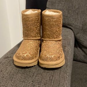 Gold Cheetah Ugg